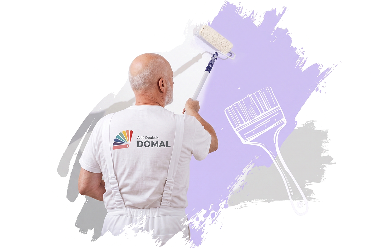 Motto malířské firmy Aleš Doubek DOMAL